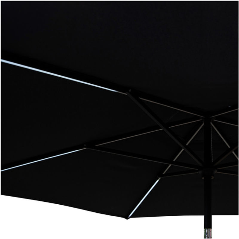 Doppler Sonnenschirm Active Auto Tilt 300 LED in Anthrazit mit Ø 300 cm - Bild 6
