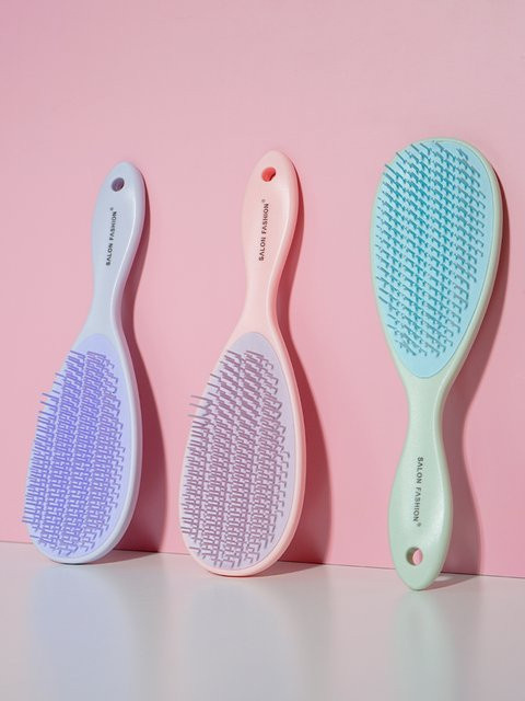 Denman 9-reihige Haarbürste für Damen, lockiges Haar - Bild 1