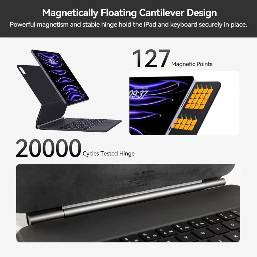 Apple Magic Keyboard für iPad in Schwarz - Bild 3