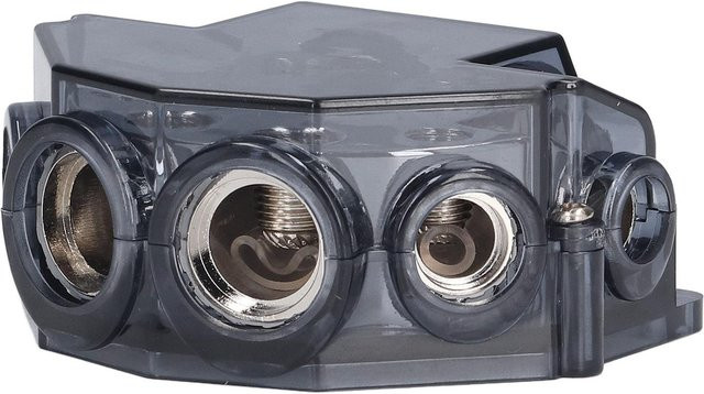 CosyHome 6-fach Stromverteilerblock mit Sicherung für Car Audio, 48 Gauge Eingang und 0 Gauge Ausgang, grau - Bild 1