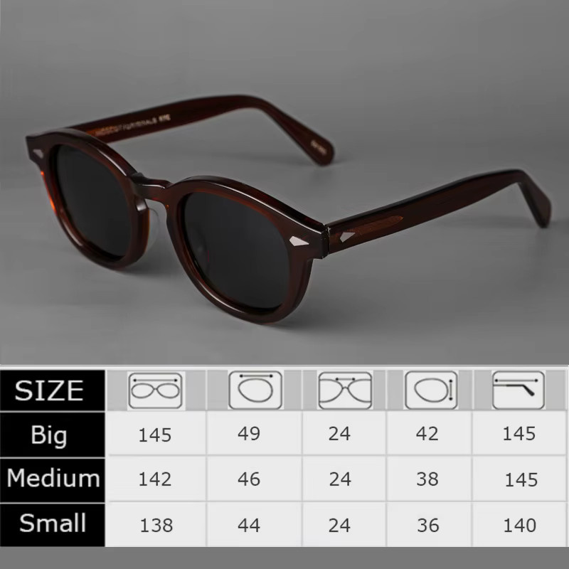 Lemtosh Sonnenbrille, Unisex, Vollrand, Acetat, braun, polarisiert - Bild 2