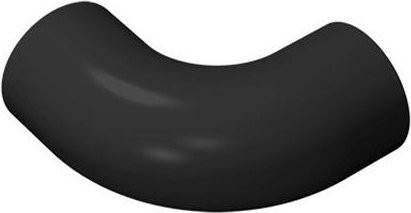 Yiran toy Konstruktionssteine 1x1 90 Grad Winkel Loch, 10-teiliges Set, schwarz - Bild 1