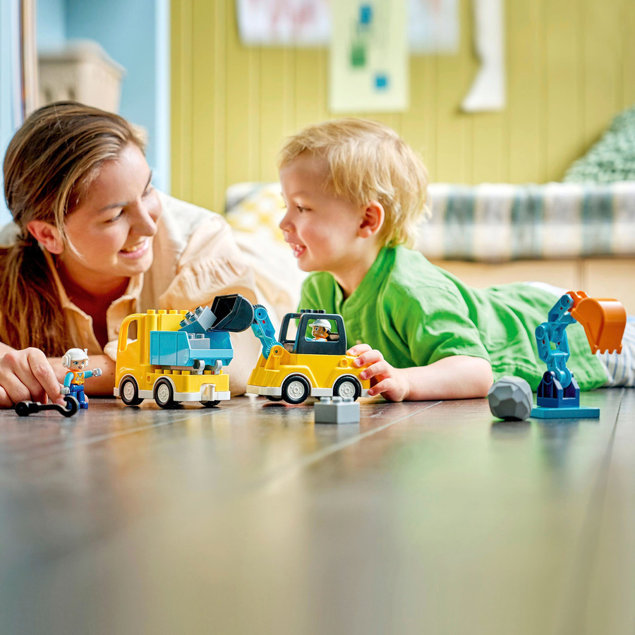 LEGO DUPLO Baufahrzeuge Konstruktionsspielzeug ab 2 Jahren - Bild 4