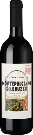 Viada Voglia Montepulciano d'Abruzzo Rotwein, 2023, Abruzzen, trocken, 0,75 l