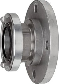 Riegler Storz-Übergangsstück aus Aluminium in Silber, Storz-Größe 110-A mit Flansch DN 100 - Bild 1