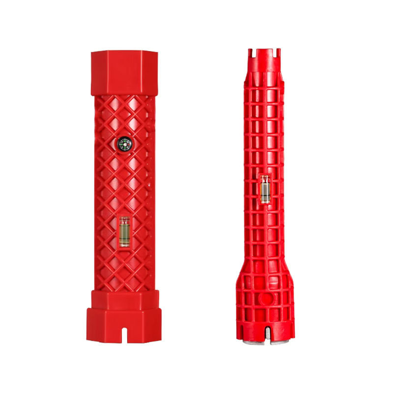 NIUXIANG 14-in-1 Multifunktions-Wasserhahnschlüssel in Rot für Küchenarmaturen und Abflussrohre zur Installation und Wartung - Bild 7