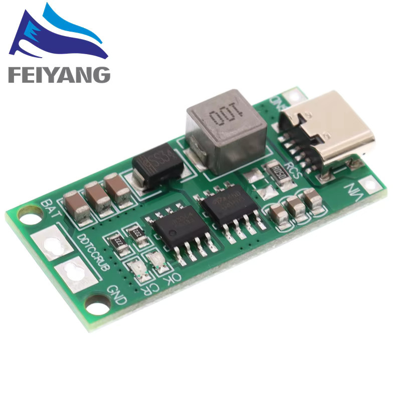 LAUBEI Typ-C Boost Step-up Ladegerät für Lithium-Ionen- und LiPo-Akkus 2S 3S 4S in Grün - Bild 2