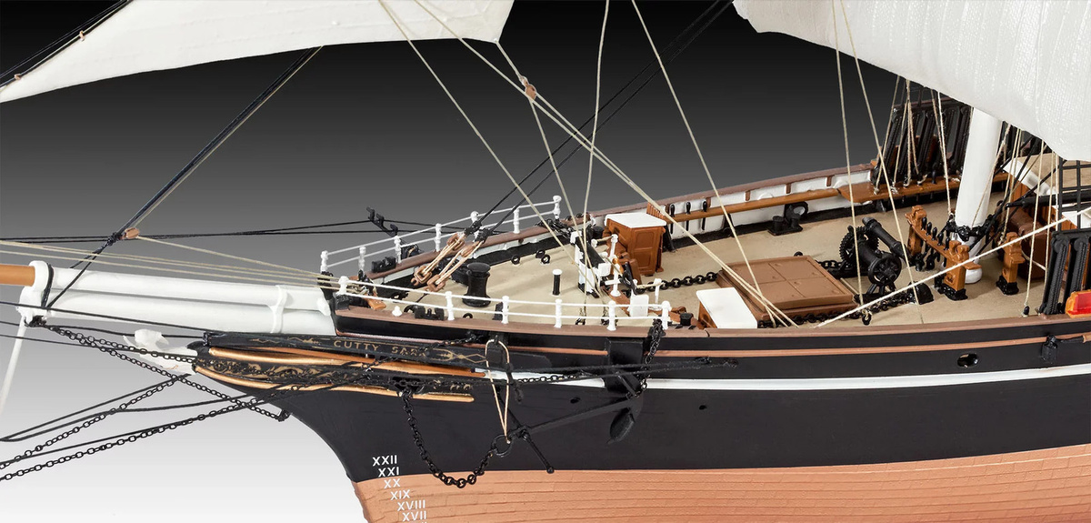 Revell Cutty Sark, Modellbau, 1:96 - Bild 3
