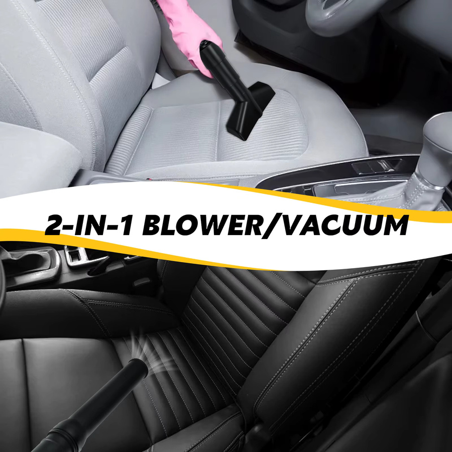 Dewalt 2-in-1 Akku-Laubbläser und Staubsauger Gelb, bürstenloser Motor, 6-Gang, 180 MPH, passend für Dewalt 20V Akku (ohne Batterie) - Bild 5