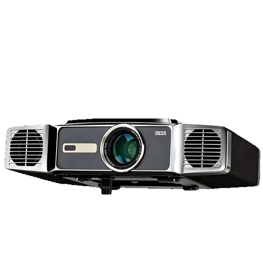 DESS C5 Enterprise Smart Home Theater Beamer Full HD 1080P LED Projektor mit Android, WiFi und Autofokus in Schwarz - Bild 6