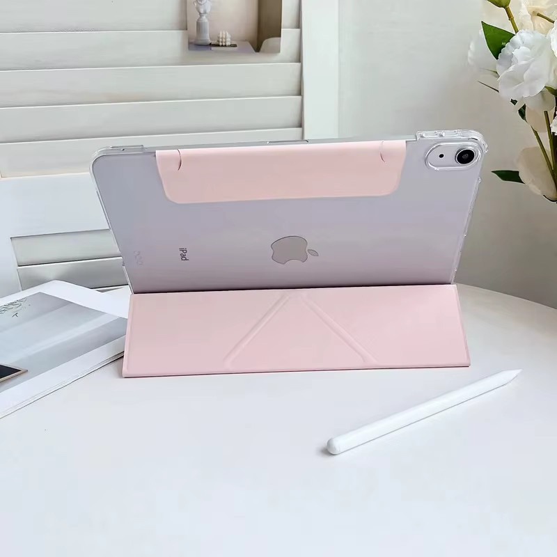 Schutzhülle für Apple iPad Pro 11, Air 4 5 6 und iPad 7 8 9 10 Generation in Purple und Pink - Bild 1