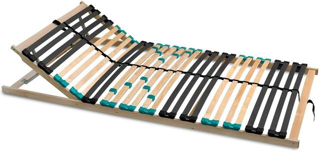 Coemo 7 Zonen Lattenrost DRÖMSON aus Buche und Birke mit verstellbarem Kopfteil, B: 70 cm, L: 200 cm - Bild 2