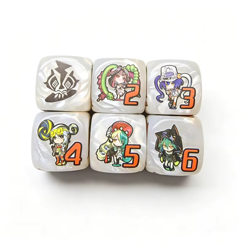 Yu-Gi-Oh! Kewl Tune Rotierender Mehrseitiger Brettspiel-Würfel, Rot, Bunt / Mehrfarbig, Zubehör - Bild 2
