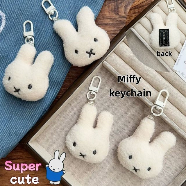Miffy Plüsch-Schlüsselanhänger, Taschenanhänger, Hase - Bild 1