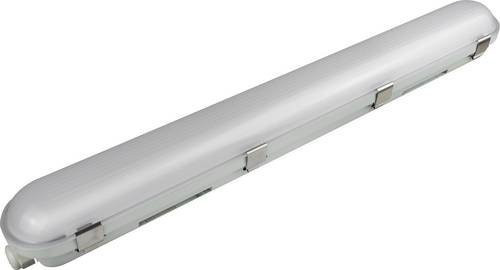 Mlight 81-1335 LED-Feuchtraumleuchte Wannenleuchte Grau, 18W, Kaltweiß, IP65 - Bild 1