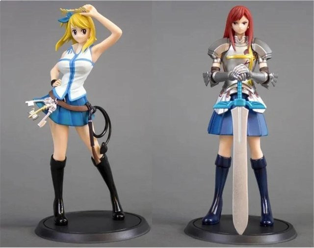 Fashnics Fairy Tail Anime Actionfiguren Statue Modell, ab 14 Jahren - Bild 1