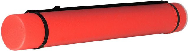 KaiSai Posterröhre aus Kunststoff, erweiterbar und wasserdicht, Rot - Bild 1