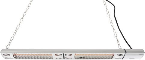 sunred Terrassenheizung Ultra silberfarben 3000 W für bis zu 36 m² - Bild 1