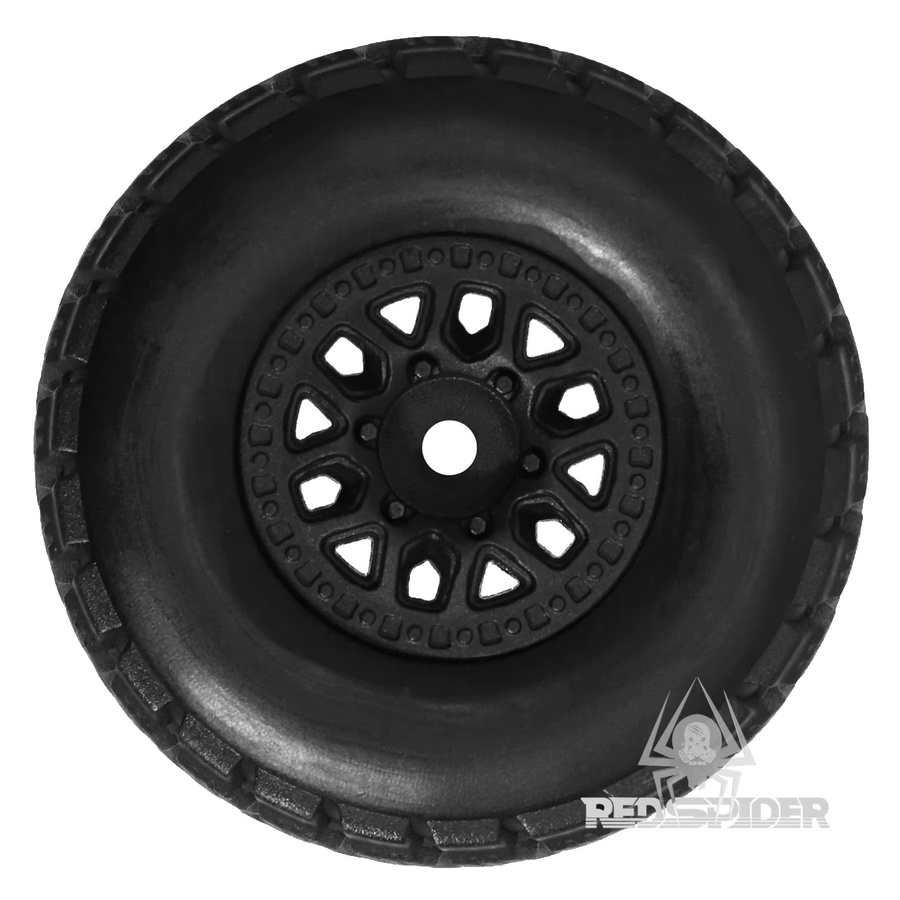 ARRMA RC Short Course Truck Reifen und Räder, 4-teiliges Set, 12 mm Sechskant - Bild 2