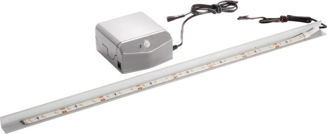 Fackelmann LED-Waschbeckenbeleuchtung BackLight mit Bewegungssensor aus Alu - Bild 1