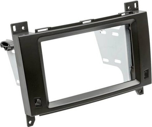 ACV 381190-37-1 Autoradio Einbaublende DoppelDIN in Schwarz passend für Mercedes Benz - Bild 1