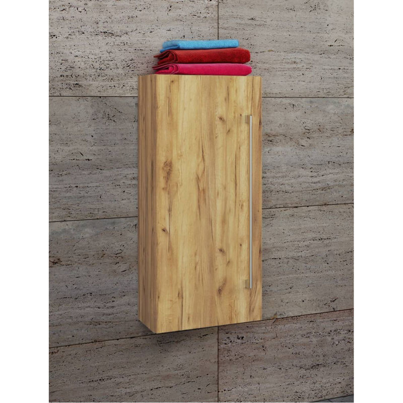 VCM Midischrank Badinos in Eiche, Breite: 33 cm, Höhe: 75 cm, Tiefe: 22 cm - Bild 4