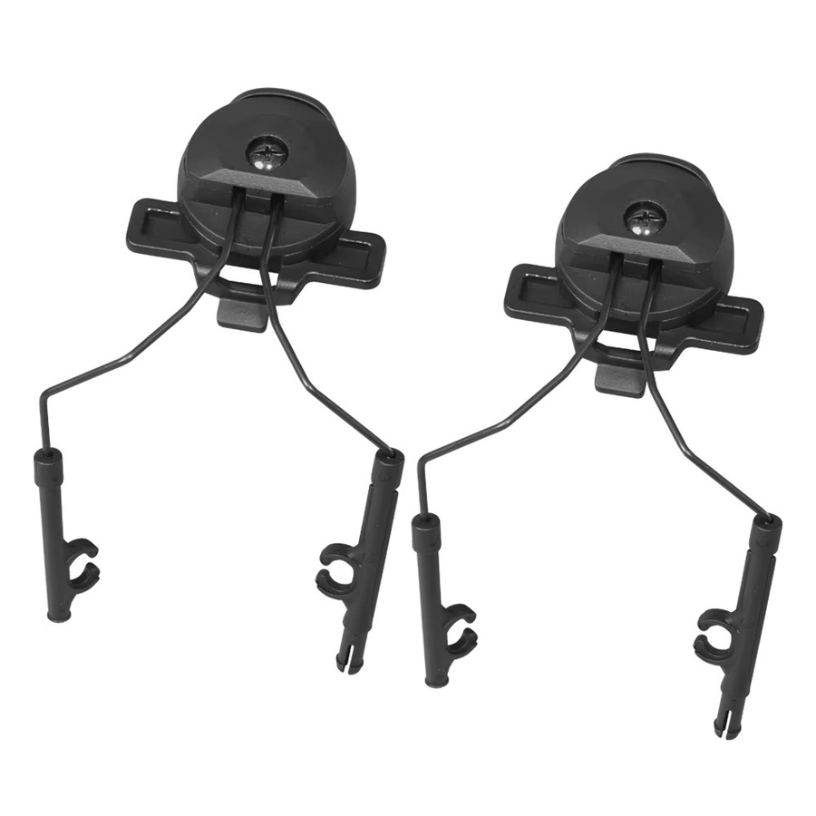 BOOIU Taktische Headset-Halterung für Wendy Helme mit ARC-Schienenadapter in Grün, kompatibel mit Comtac II Geräuschunterdrückenden Headsets - Bild 2