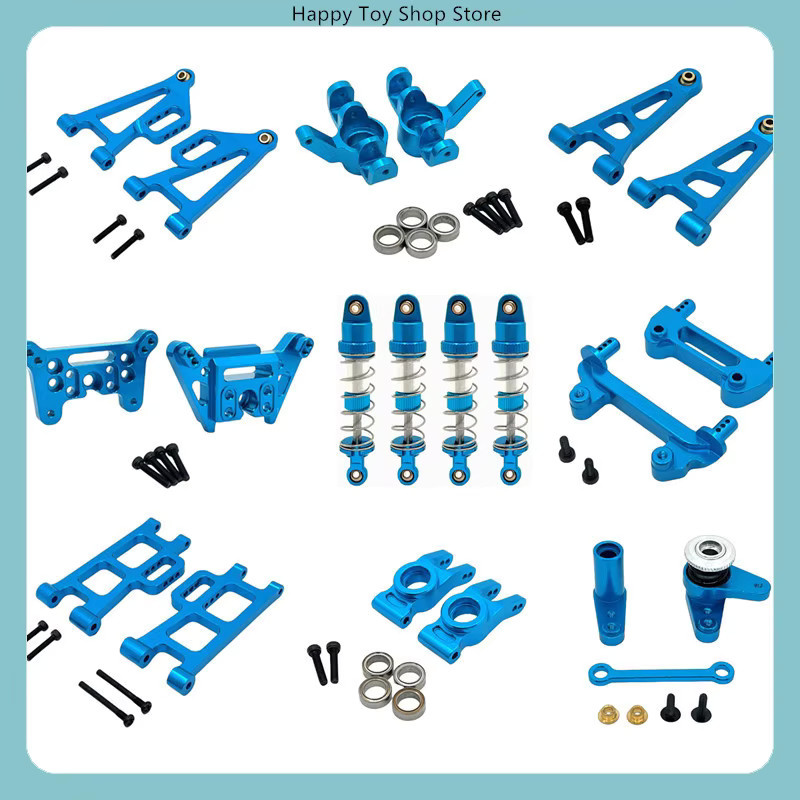 MJX Metall-Upgrade-Kit für RC-Car-Ersatzteile, kompatibel mit 1/14 14207 14208 - Bild 4
