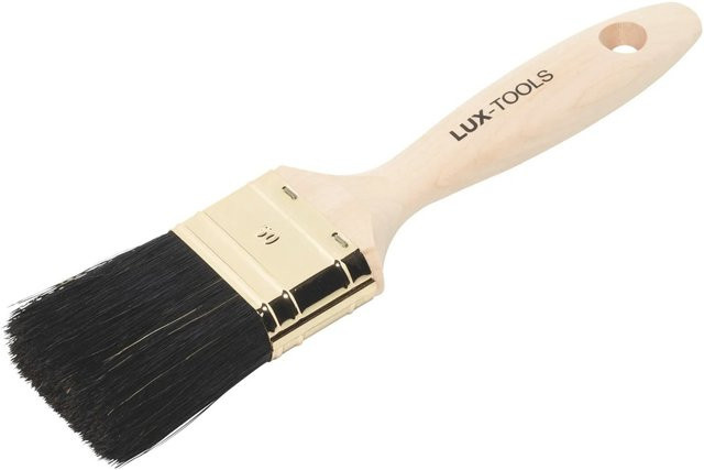 LUX-TOOLS Profi Flachpinsel für Lacke und Kunstharz, Breite: 50 mm - Bild 1