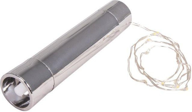 Rayher Mini-LED-Lichterkette mit Draht und 10 warmweißen LEDs, Länge: 56,8 cm - Bild 1