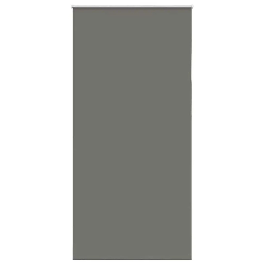 vidaXL Verdunkelungsrollo Grau aus Polyester, B: 100 cm, H: 210 cm - Bild 2