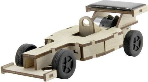 Sol Expert Solar Rennwagen aus Holz mit 40 cm Länge - Bild 1