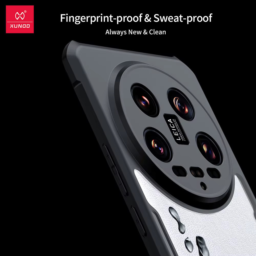 Xundd Schutzhülle für Xiaomi 14 Ultra, transparente Stoßfeste Handyhülle mit Airbag-Schutz und Kameraschutz - Bild 4