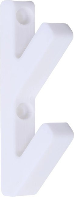 Denpanels 3D Haken für Akustikpaneele zum Aufhängen, Weiß, 2 Stück - Bild 1