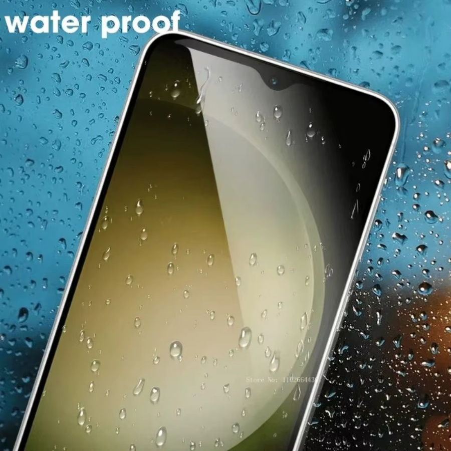 Samsung 2-in-1 Displayschutz aus mattem gehärtetem Glas mit Linsenfolie für Galaxy S25 S24 S23 S22 Ultra Plus FE in Transparent - Bild 2
