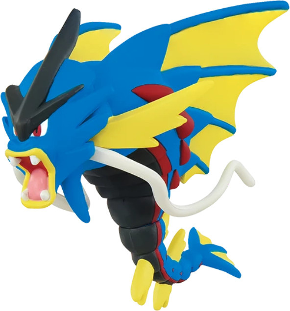 TOMY Pokémon Mega Gyarados, Einzelfigur, 6,5 cm, ab 4 Jahren - Bild 1