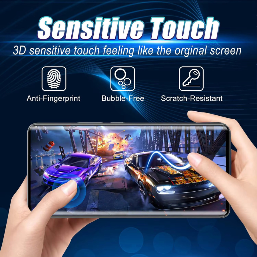 3D 9H gehärtetes Glas Displayschutzfolie und Kameraschutz für Realme 16Pro Plus RMX5131, transparent - Bild 6
