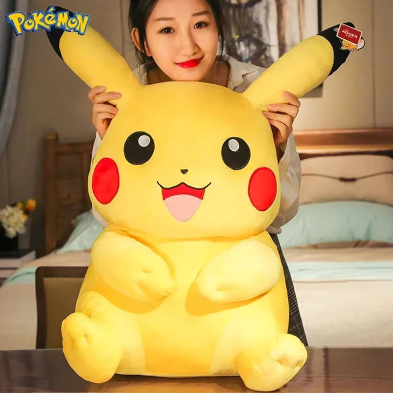 Pokémon Pikachu Plüschtier Gelb weiches Kuscheltier für Kinder - Bild 3