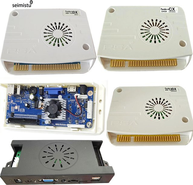 Pandora Saga Box DX 9800 in 1 Arcade-Version Retro Joystick Spielkonsole mit HDMI und VGA Unterstützung in Weiß - Bild 1