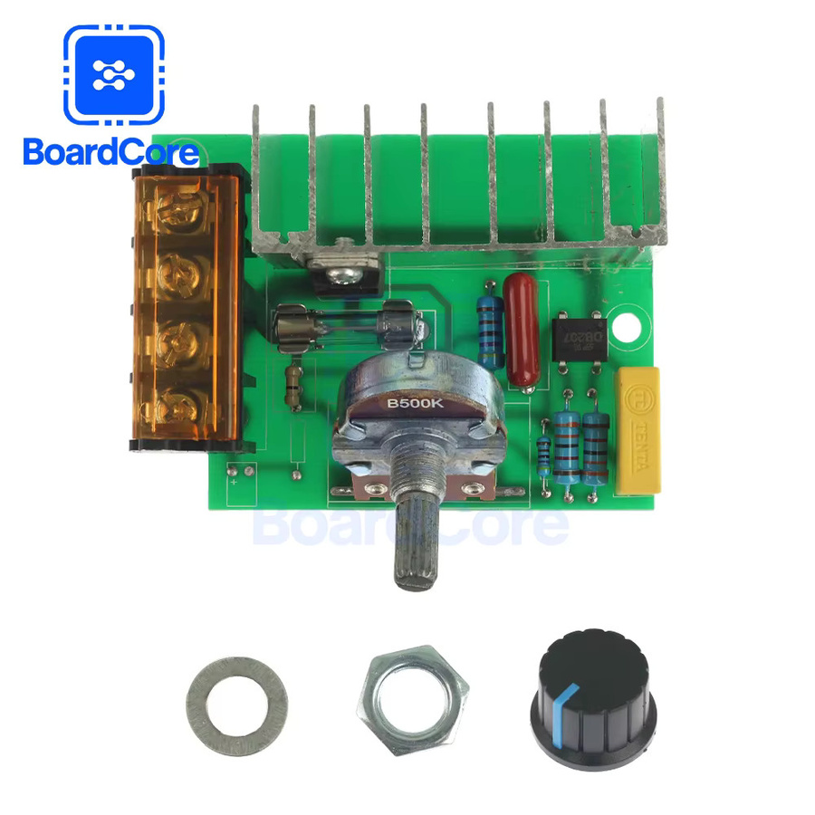 YTDMEN SCR Spannungsregler Hochleistungs-Geschwindigkeitsregler 220 V 4000 W - Bild 2