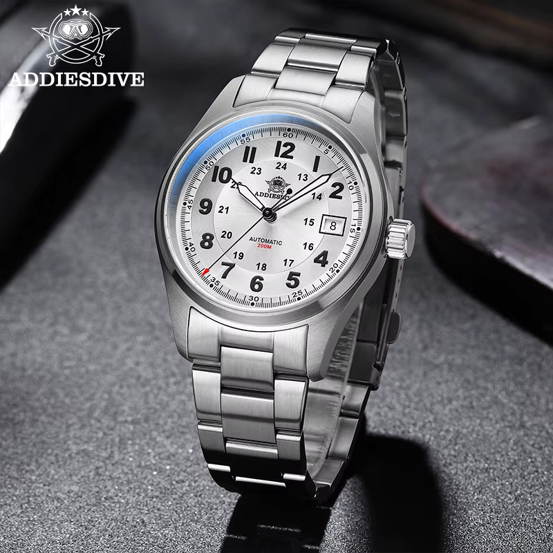 ADDIESDIVE Armbanduhr, Automatik, Edelstahl, Saphirglas, Herren - Bild 3