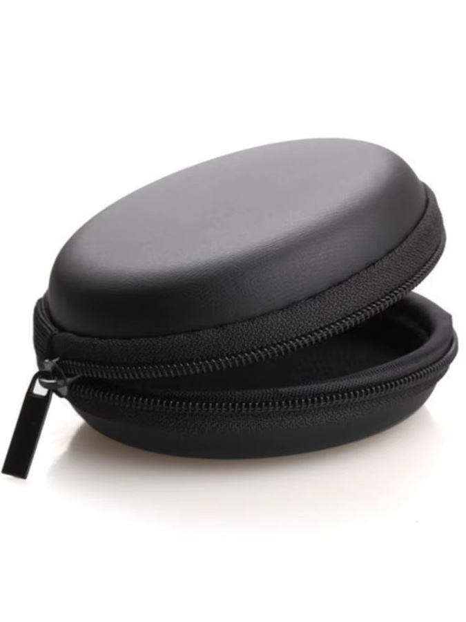 eTya Kabelorganizer Tasche in Schwarz zur Aufbewahrung von Kopfhörern, USB-Kabeln und Kleinteilen aus Stoff - Bild 6