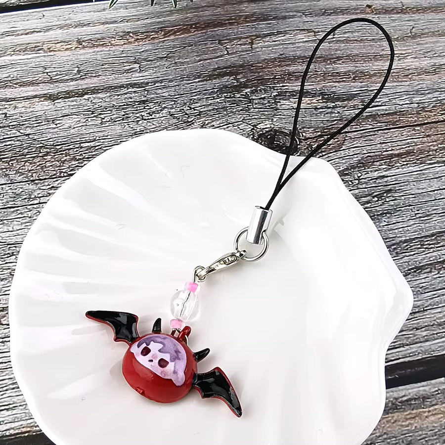 YUMEI Schlüsselanhänger, Teufelsflügel, Unisex - Bild 5