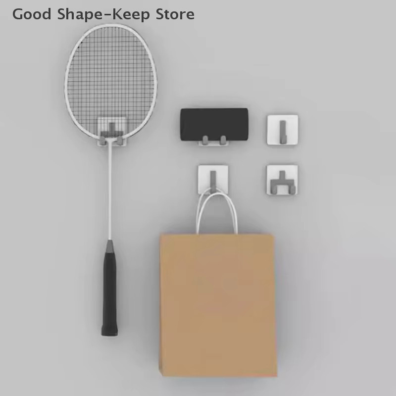 JETTING Wandhalterung für Tennis- und Badmintonschläger zur sicheren Aufbewahrung und zum Display - Bild 2