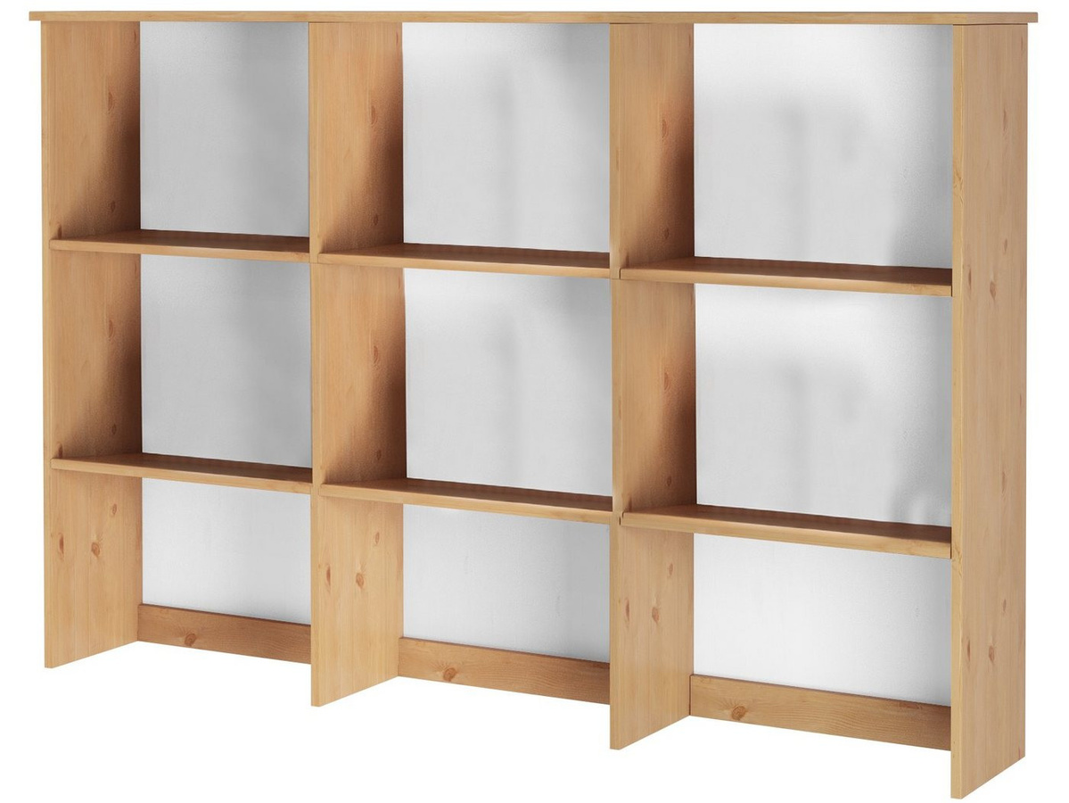 loft24 Buffetaufsatz Ariel aus Kiefer Massivholz im Landhausstil mit 9 Fächern - Bild 1