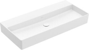 V&B Waschtisch Memento 2.0 in Stone White, Breite: 100 cm, Tiefe: 47 cm, ohne Überlauf - Bild 1