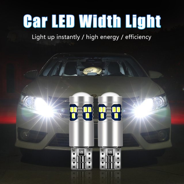 YaLumei W5W T10 LED-Lampen Set für Ford Fiesta MK7 MK8 Kuga Focus Mondeo Fusion, 2 Stück Parklicht Zubehör - Bild 1