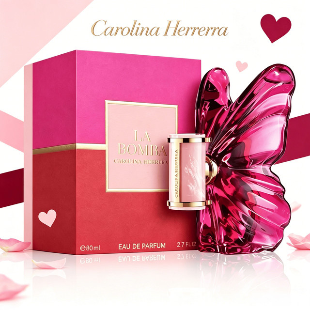 Carolina Herrera La Bomba Eau de Parfum, 80 ml, Damen, Blumig Fruchtig - Bild 1