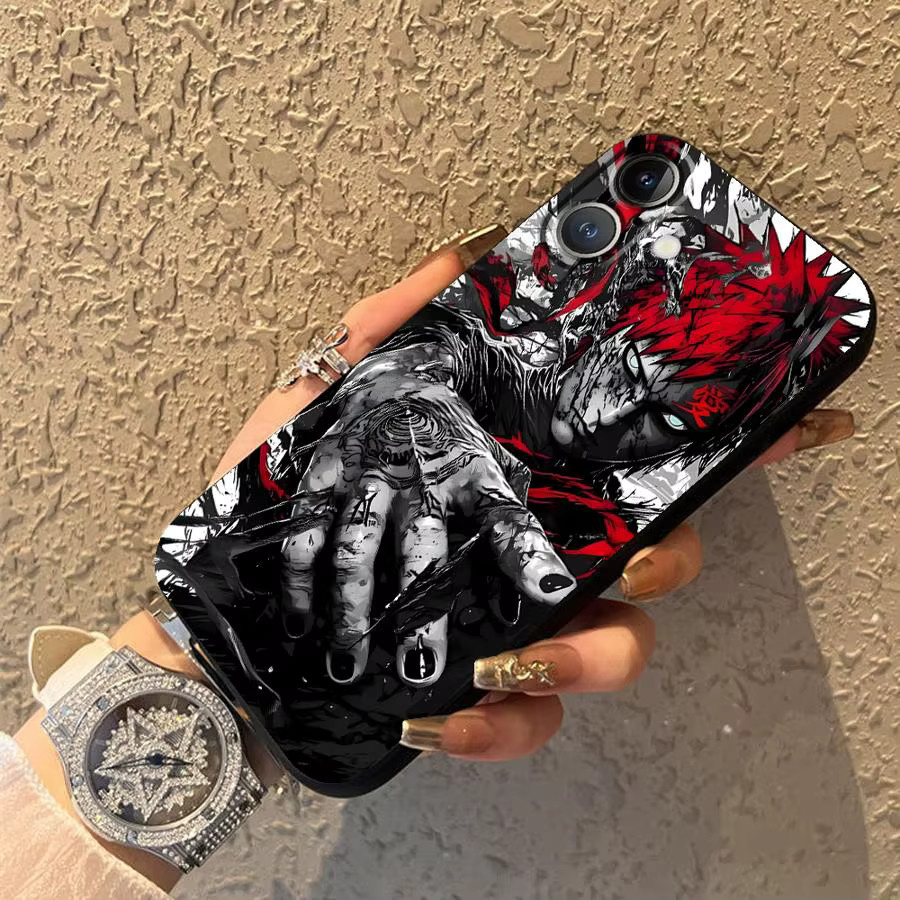 Handyhülle mit Anime Gaara Design für iPhone Modelle in Multicolor - Bild 3