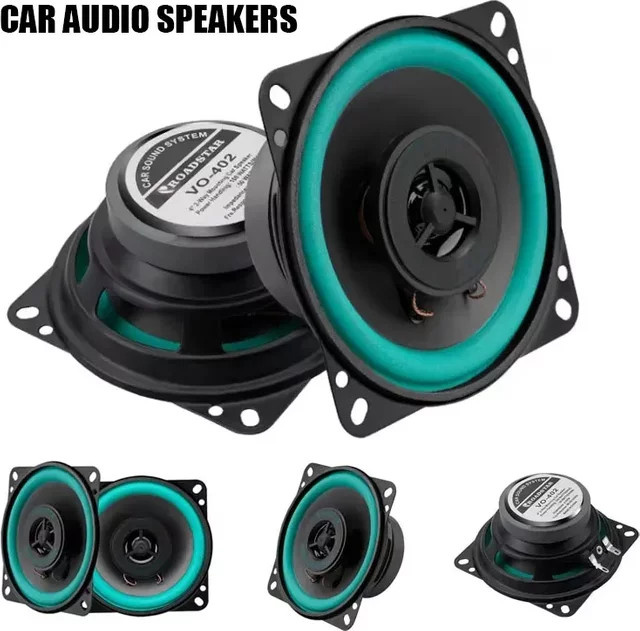 Universal Automotive HiFi Koaxial Lautsprecher für Auto Stereo als Subwoofer und Full Range Musik-Speaker in den Größen 4, 5 oder 6,5 Zoll - Bild 1